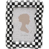 KARE DESIGN Bilderrahmen Checker Schwarz 13x18cm