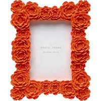 KARE DESIGN Bilderrahmen Flowerdream Orange 13x18cm