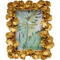 KARE DESIGN Bilderrahmen Ginkgo Leaf Gold 17x20cm