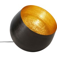 KARE DESIGN Bodenleuchte Apollon Smooth Schwarz Ø50cm