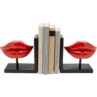 KARE DESIGN Buchstütze Lips Rot (2/Set)