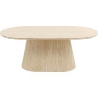 KARE DESIGN Couchtisch Alma Travertin 120x60cm