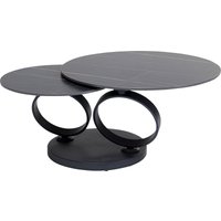 KARE DESIGN Couchtisch Beverly Schwarz 133x80cm