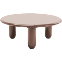 KARE DESIGN Couchtisch Eliano Mocha Braun Ø90cm