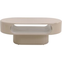 KARE DESIGN Couchtisch Glossy Taupe 60x100cm