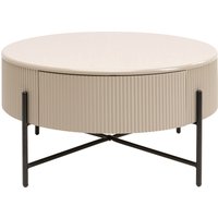 KARE DESIGN Couchtisch Riffle Ø80cm