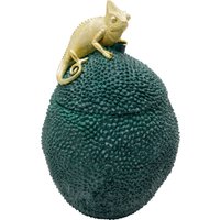 KARE DESIGN Deko Dose Jackfruit Chameleon 41cm