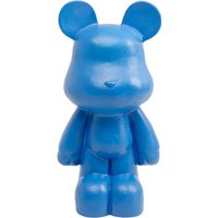 KARE DESIGN Deko Figur Bear Blau 101cm