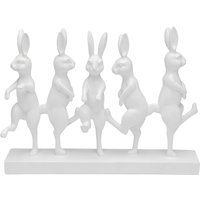 KARE DESIGN Deko Figur Dancing Rabbits 40cm