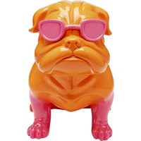 KARE DESIGN Deko Figur Fashion Dog Pink 37cm
