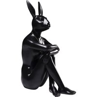 KARE DESIGN Deko Figur Gangster Rabbit Schwarz