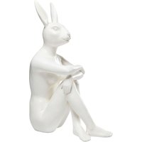 KARE DESIGN Deko Figur Gangster Rabbit Weiß