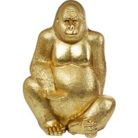 KARE DESIGN Deko Figur Gorilla Gold XL 180