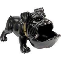 KARE DESIGN Deko Figur Hungry Dog Schwarz 37cm