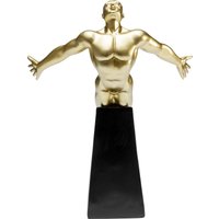 KARE DESIGN Deko Figur Jumper Gold 37cm