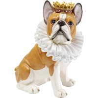 KARE DESIGN Deko Figur King Dog Braun 29cm