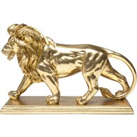 KARE DESIGN Deko Figur Lion Gold 31cm