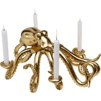 KARE DESIGN Deko Figur Octopus Gold 49cm