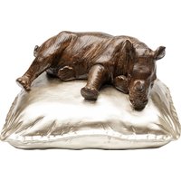 KARE DESIGN Deko Figur Sleeping Rhino 37cm