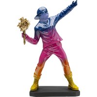 KARE DESIGN Deko Figur Street Art Bouquet Rainbow 41cm
