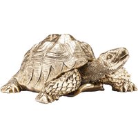 KARE DESIGN Deko Figur Turtle Gold Klein