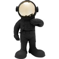 KARE DESIGN Deko Figur Welcome Astronaut Schwarz 27cm
