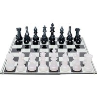 KARE DESIGN Deko Objekt Chess Transparent 60x60cm