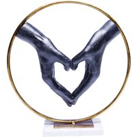 KARE DESIGN Deko Objekt Elements Heart Hand 33cm