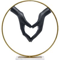 KARE DESIGN Deko Objekt Elements Heart Hand 62cm