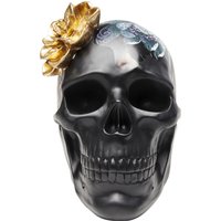 KARE DESIGN Deko Objekt Flower Skull 22cm