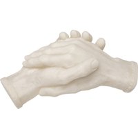 KARE DESIGN Deko Objekt Shake Hands Weiß 25cm