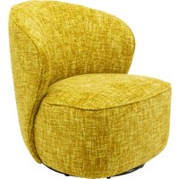 KARE DESIGN Drehsessel Ellie Gelb