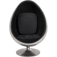 KARE DESIGN Drehsessel Eye Ball Graphit