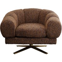 KARE DESIGN Drehsessel Janno Braun