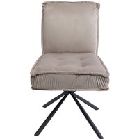KARE DESIGN Drehstuhl Chelsea Grau