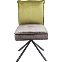 KARE DESIGN Drehstuhl Chelsea Grün