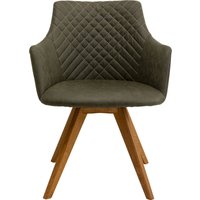 KARE DESIGN Drehstuhl Coco Wood Green