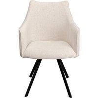 KARE DESIGN Drehstuhl Modino Creme