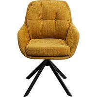 KARE DESIGN Drehstuhl Molly Gelb