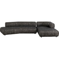 KARE DESIGN Ecksofa Bow Rechts Grau