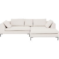 KARE DESIGN Ecksofa Gianni Creme Rechts