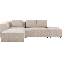 KARE DESIGN Ecksofa Infinity Ottomane Macchiato Links