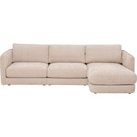KARE DESIGN Ecksofa Karma Creme Rechts