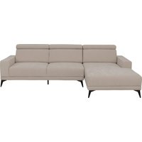 KARE DESIGN Ecksofa Rocco Creme Rechts