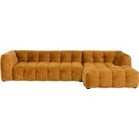 KARE DESIGN Ecksofa Salamanca Goldbraun Rechts