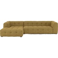 KARE DESIGN Ecksofa Salamanca Goldbraun Rechts