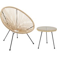 KARE DESIGN Gartenset Acapulco 2tlg Nature