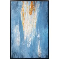 KARE DESIGN Gerahmtes Bild Artistas Blau 120x180cm