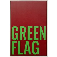 KARE DESIGN Gerahmtes Bild Green Flag 40x60cm