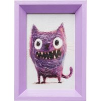 KARE DESIGN Gerahmtes Bild Mad Cat 13x18cm